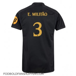 Real Madrid Eder Militao #3 Tredjetrøje 2023-24 Kortærmet